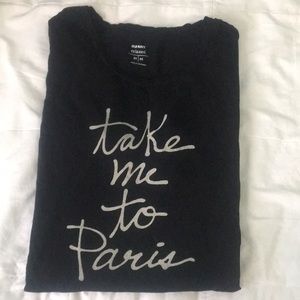 Old Navy Take me to Paris shirt